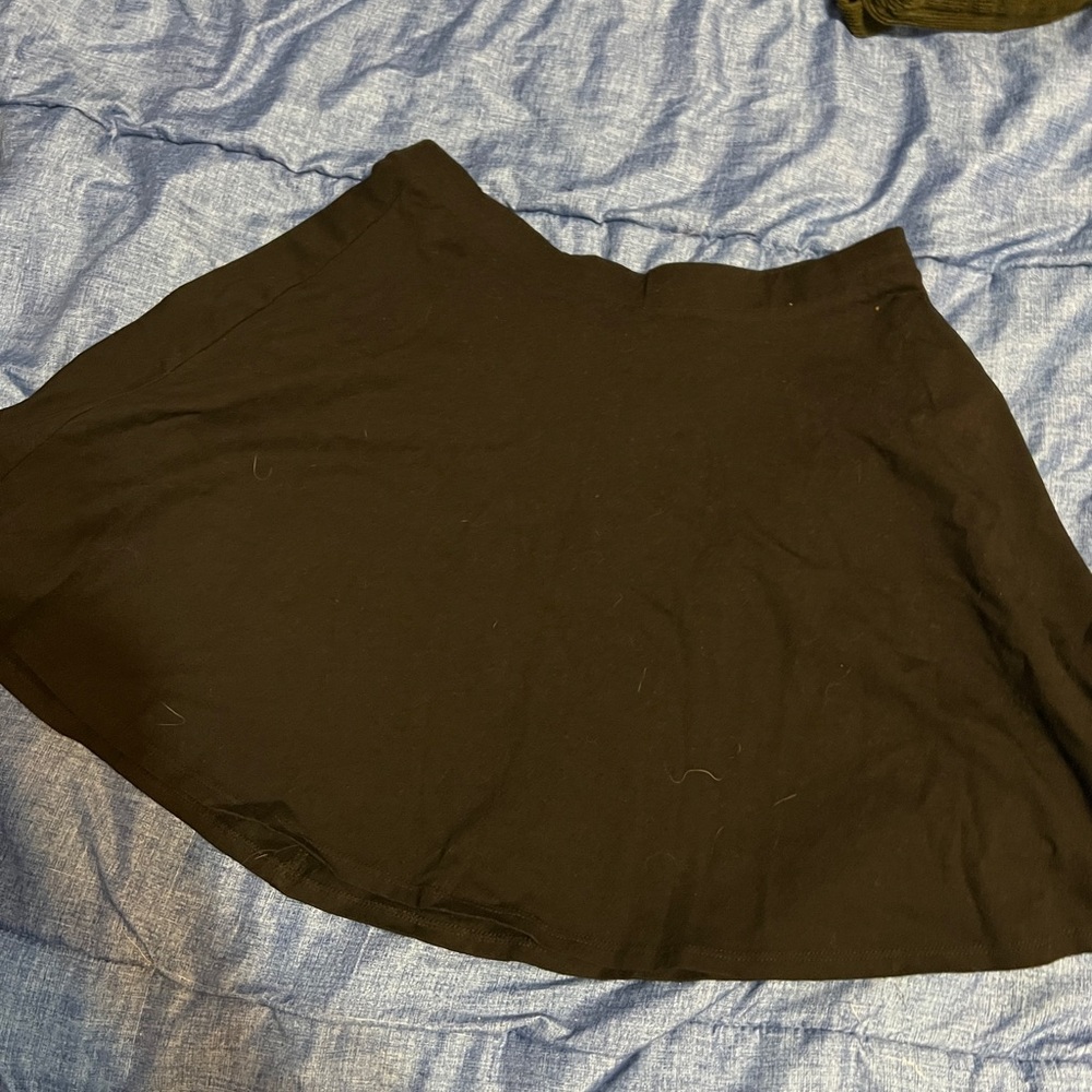 Forever 21 Black Skater Skirt